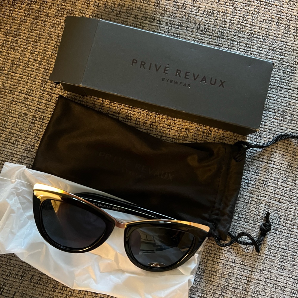 Prime Revaux Cat Eye Sunglasses NWT